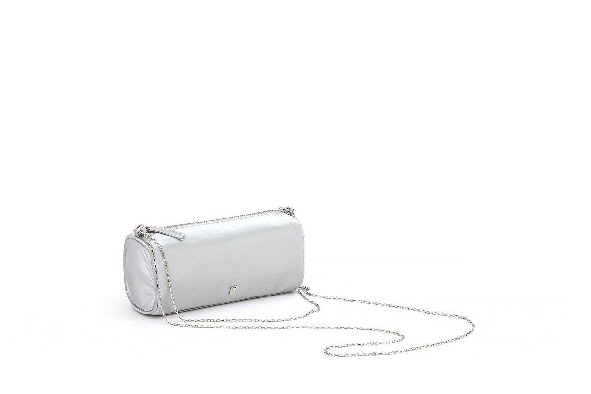 Silver ‘Jully’ Tote / Shoulder Bag