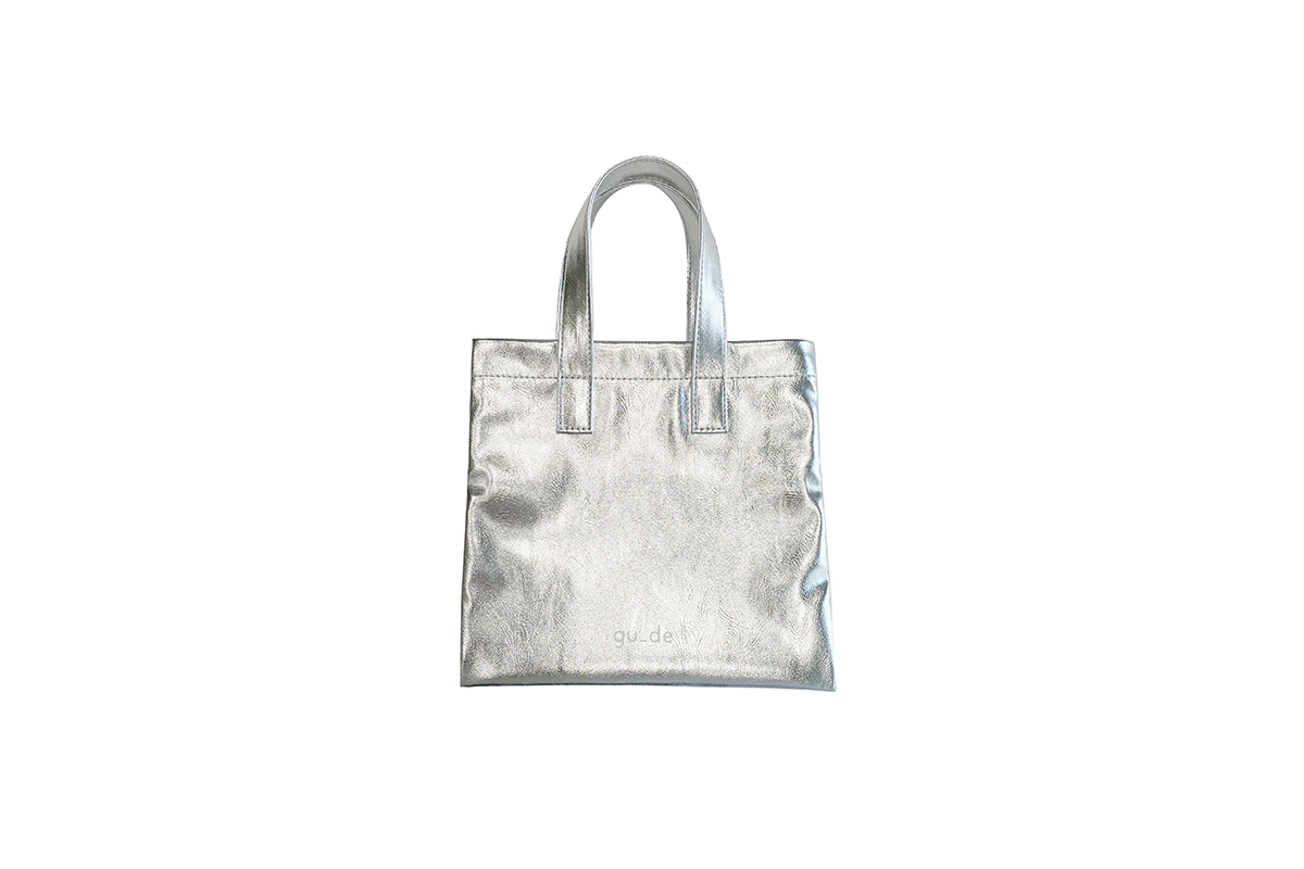 g Mini Tote Bag - Silver