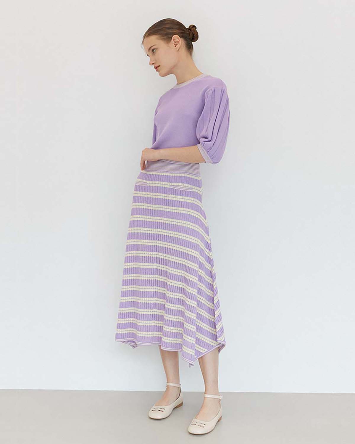 Emily Knit Top - Lavender