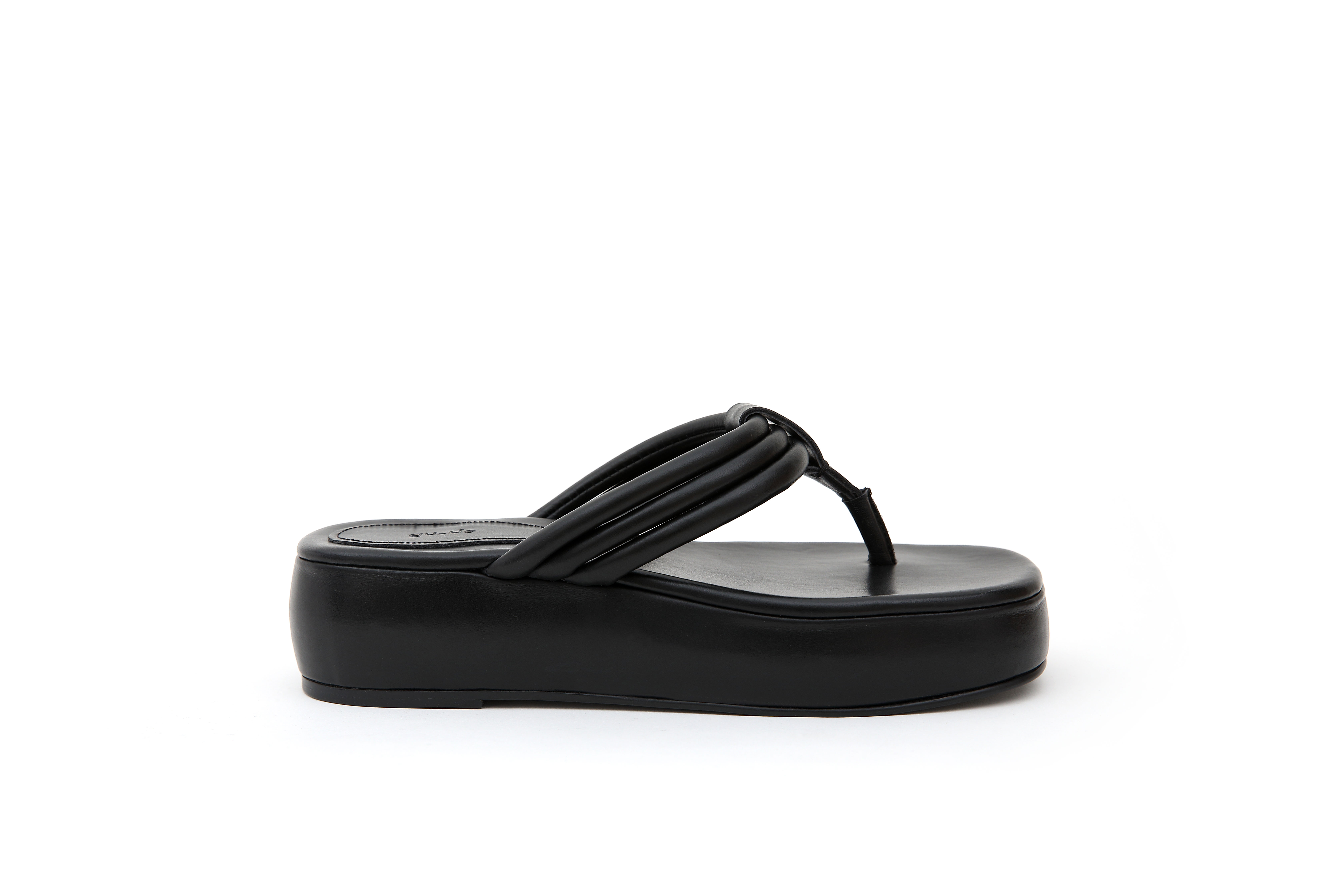 Milla Platform Sandals - Black