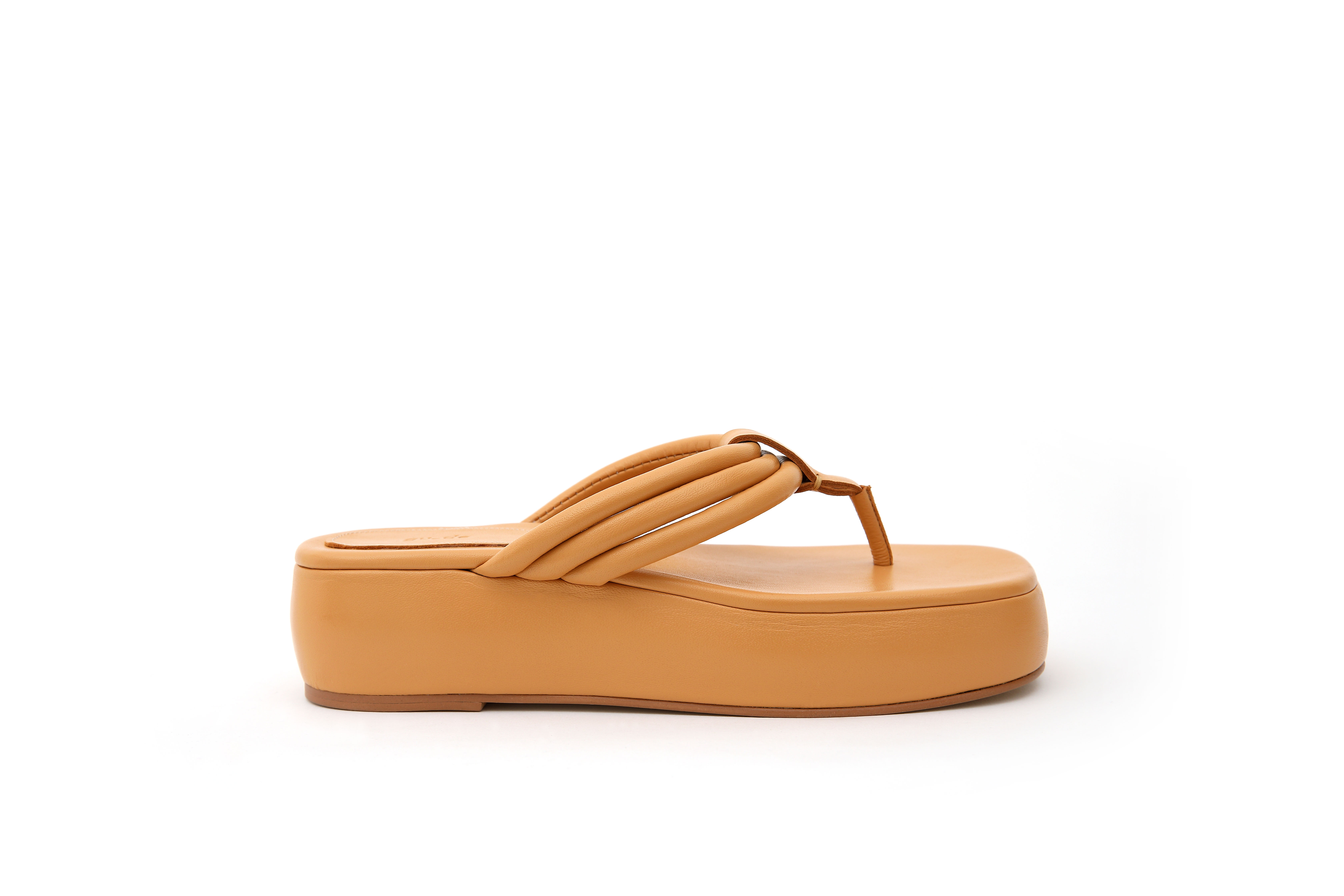 Milla Platform Sandals - Papaya